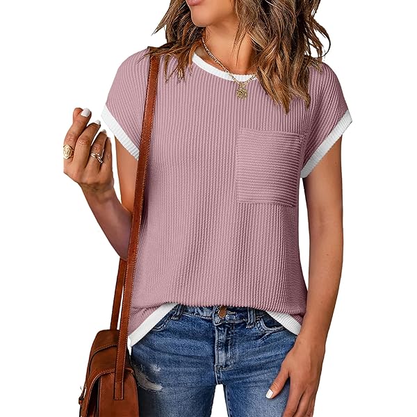 LOMON Womens V Neck Polo Shirts Short/Long Sleeve Collared Tops Loose Casual Tunic Blouses With Pocket B2c5dfe7 4c2a 4ddd 883a 3c5c043cca2a.b9994148330087b9d5cc3e347474f0c5
