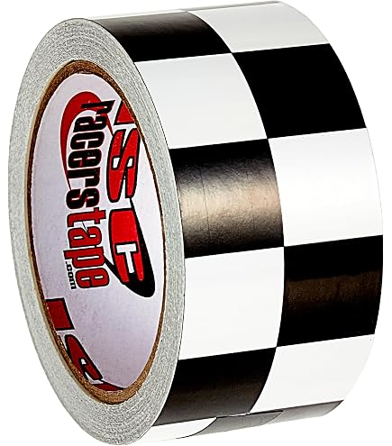 Amazon.com: ISC Checkerboard Black and White Checkerboard Tape: 3