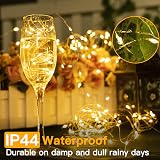 Ollny 5m 50 LED Battery Fairy Lights Copper Wire Warm White view 4