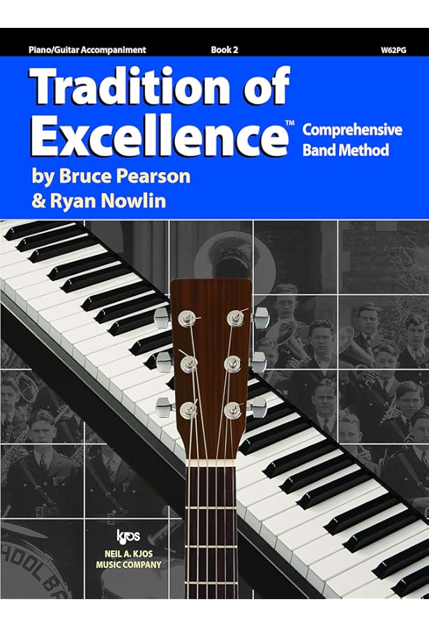 W61PG - Tradition of Excellence Book 1 Piano/Guitar Accompaniment