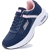 ZF ZEFUHER Women Arch Support Walking Shoes Orthotic Sneakers for Plantar Fasciitis Tennis Running Shoes