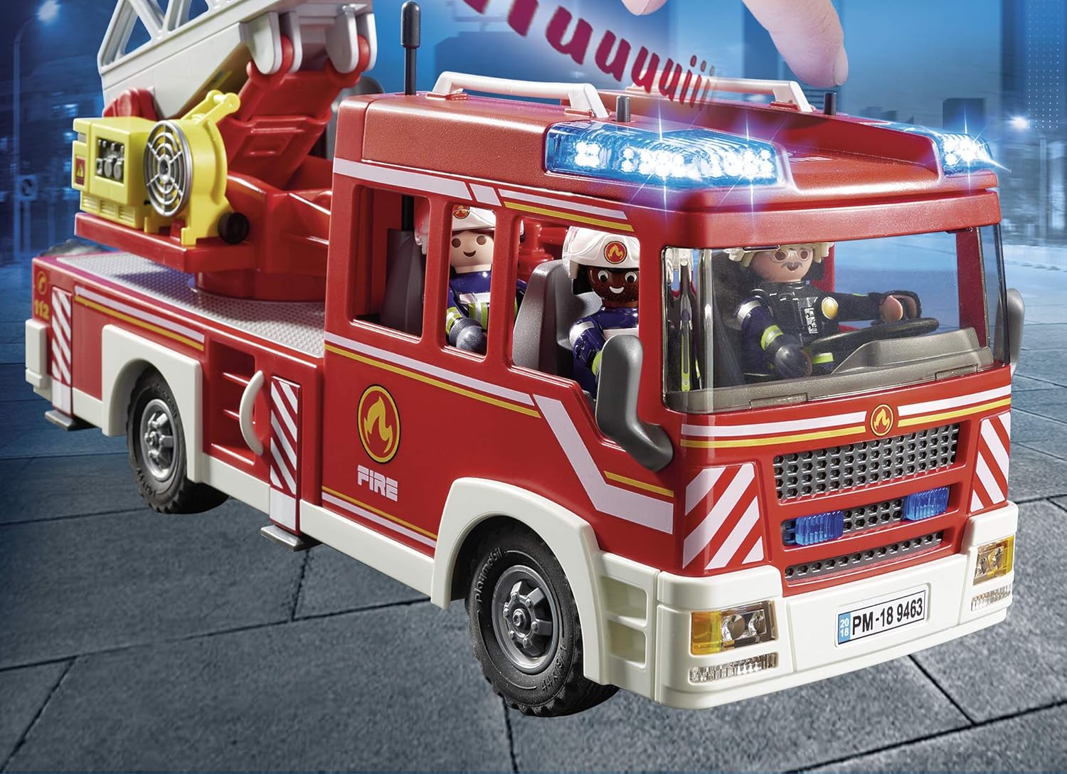 coche bomberos playmobil amazon