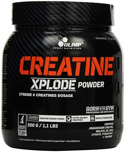 Olimp Creatine Xplode Powder Orange, 1er Pack (1 x 500 g)