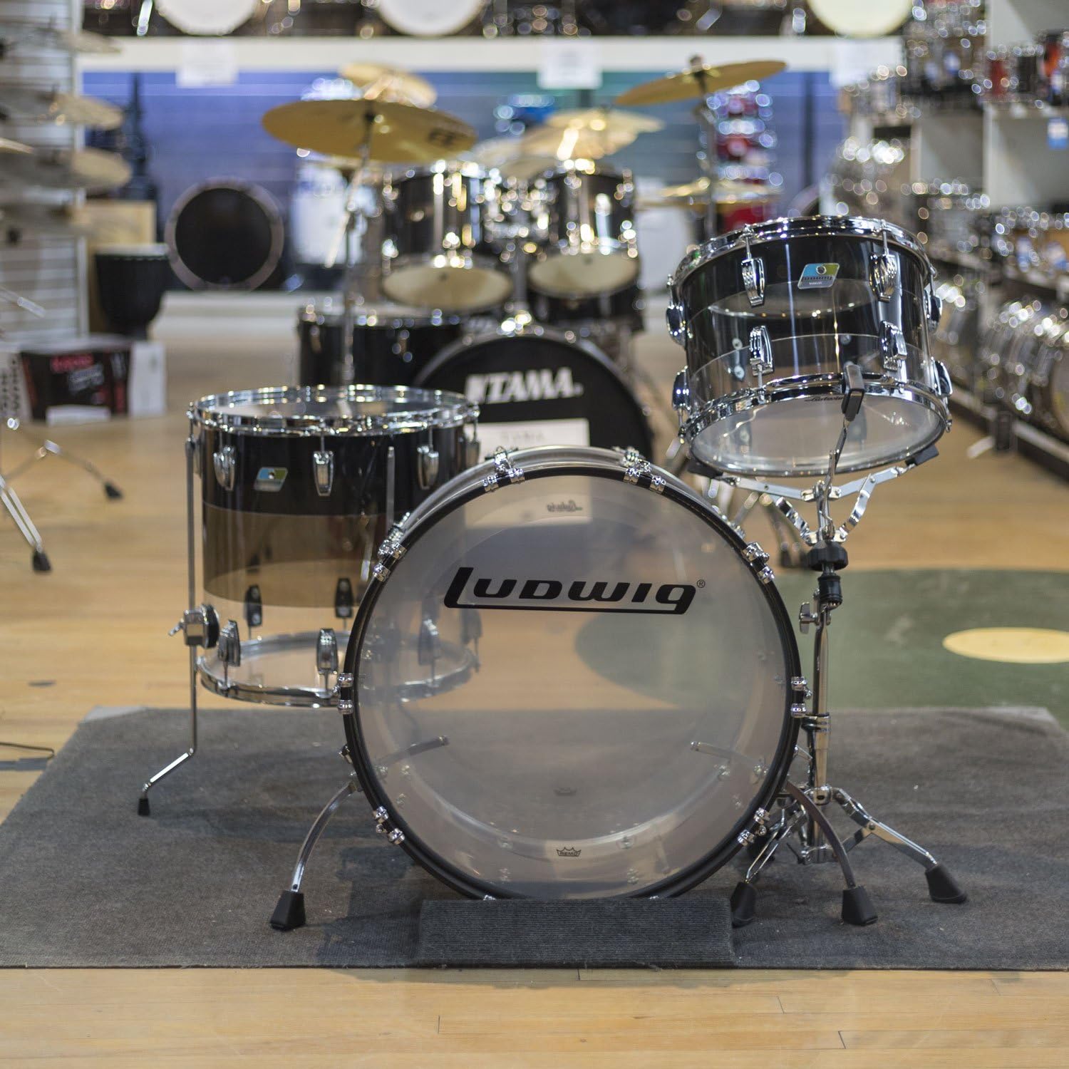 ludwig 45th anniversary vistalite