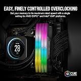 Corsair Vengeance RGB DDR5 96GB (2x48GB) 6000MHz CL30-36-36-76 RAM view 5