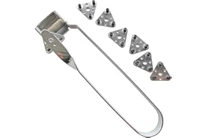 KCC Industries Heavy Duty Triple Flint Striker Set + 6 Replacement Long Lasting Flints