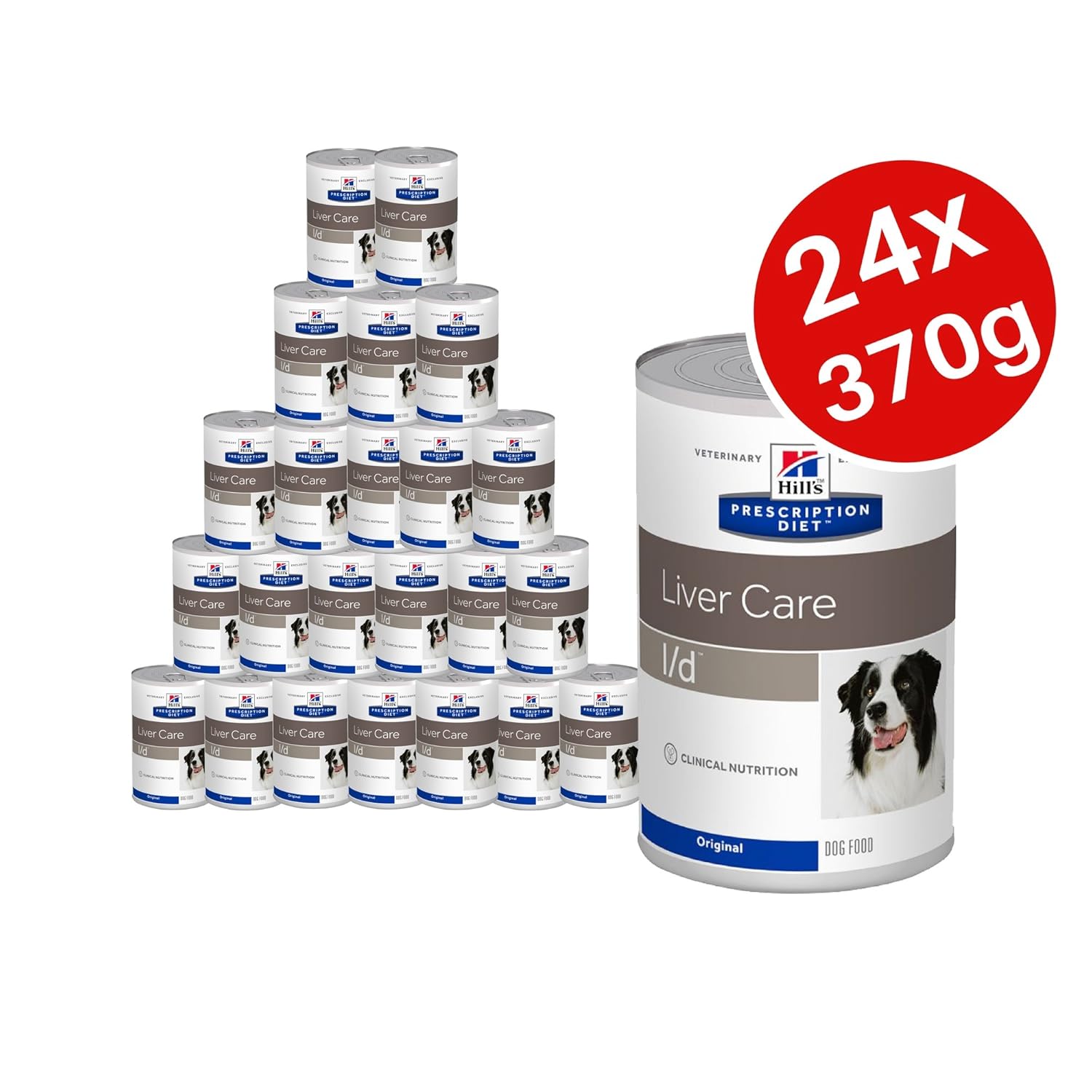 Hills Prescription Diet Canine l/d Liver Care, Canned Wet Dog Food 370g