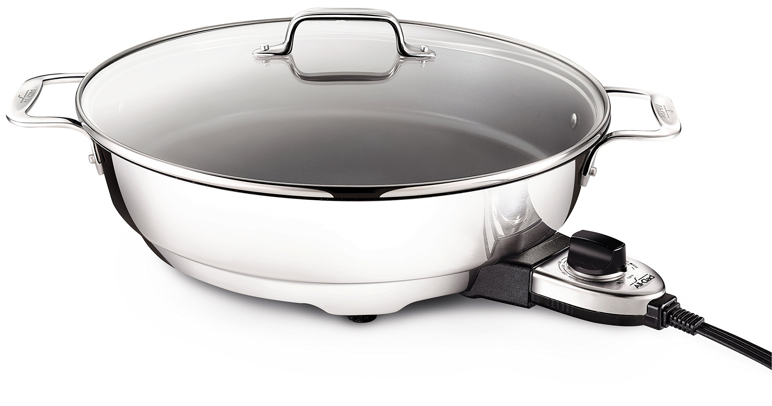 AllClad SK492 Electric Skillet with Adjustable Temperature Dial, 7