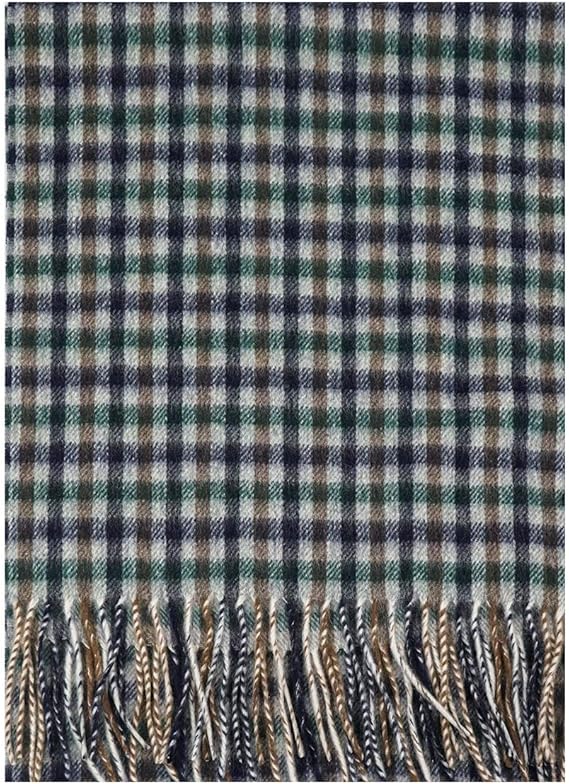 Amazon Co Jp アクアスキュータム Aquascutum カシミアマフラー Cashmere Scarves Club Check Scarf メンズ Colour4 Lightgrey 並行輸入品 服 ファッション小物