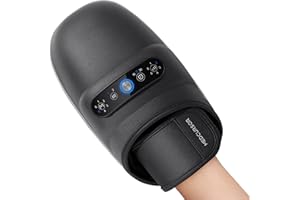 Medcursor Cordless Hand Massager, Hand Massager with Heat and Compression, Hand Warmer with Acupressure Beads, 6 Massage Modes, 2 Heat Levels, 3 Timers