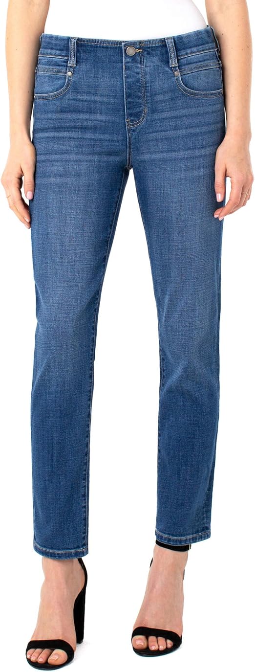 Amazon.com: Liverpool Gia Glider Slim Pull-On Jeans in Arroyo: Clothing