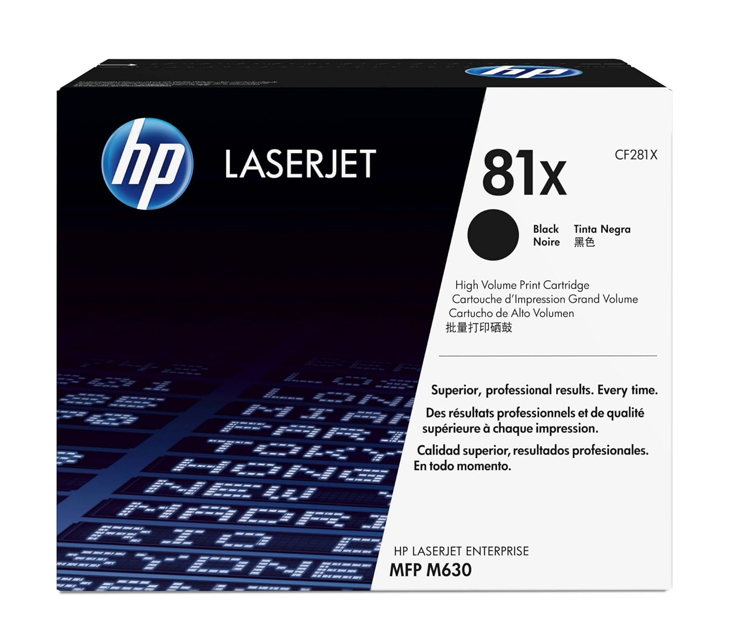 HP CF281X 81X High Yield Original LaserJet Toner Cartridge, Black, Pack of 1 Amazon.co.uk