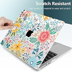 TWOLSKOO Compatible with MacBook Air 15 inch Case