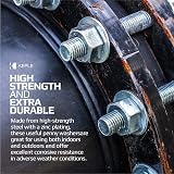 Keple M22 Flat Penny Washer Pack of 10 Zinc Plated Steel DIN ISO 125 view 9