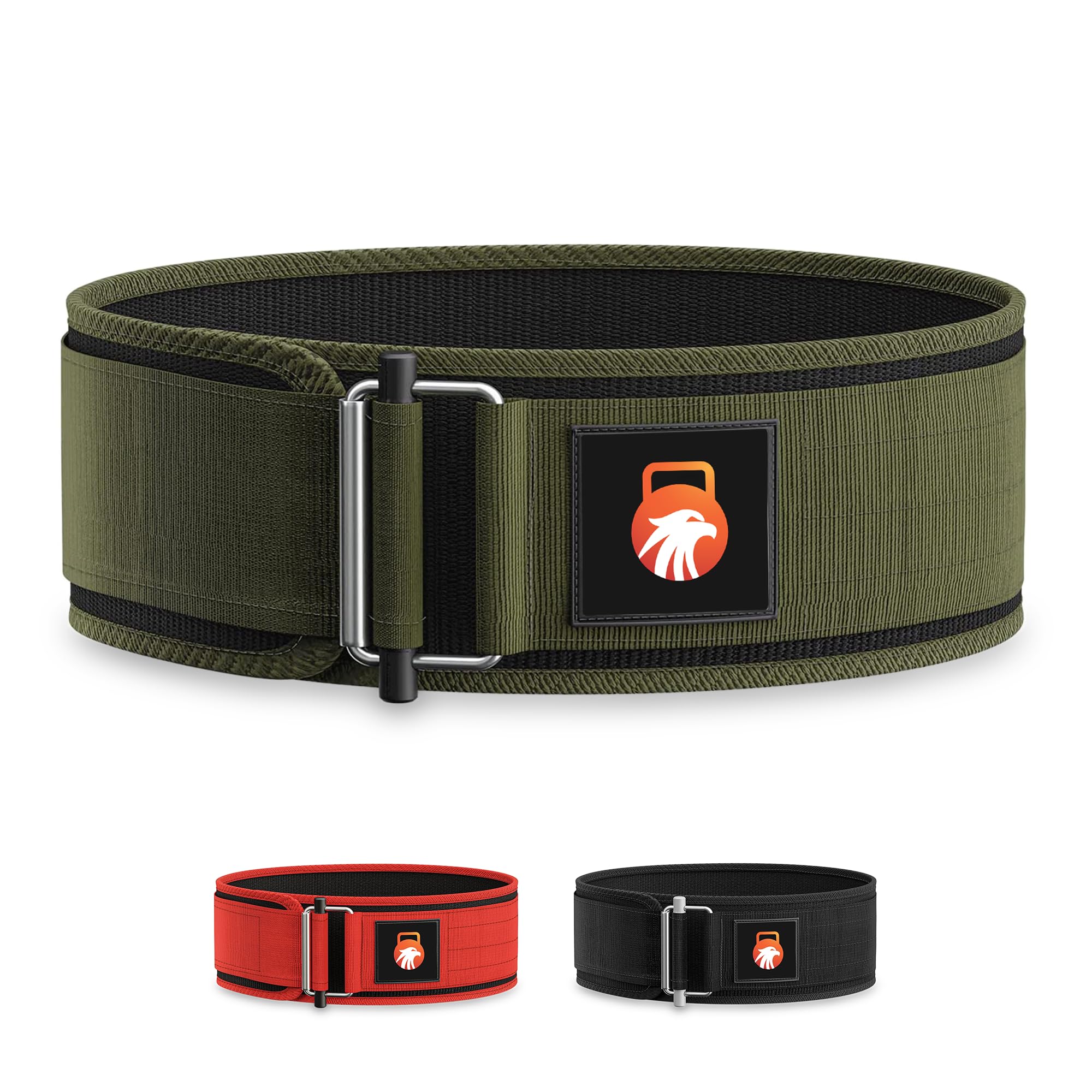 Rebirth Premium Cross-fit Weightlifting Belt - Ultimate Support for Serious Functional Fitness, Weight Lifting, and Olympic Lifting Athletes - Deadlift Training Belt for Men and Women