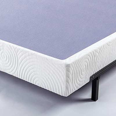 Buy Zinus Metal Box Spring With Wood Slats 7 5 Inch Mattress Foundation Sturdy Steel Structure Easy Assembly Twin Xl Online In Indonesia B06ww43ghl