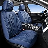 Coverado Seat Covers, Car Seat Covers Front Seats, Blue Car Seat Cover, Waterproof Car Seat Covers, Car Seat Cushion, Front Car Seat Covers Leatherette Car Seat Protector Universal Fit Most Cars