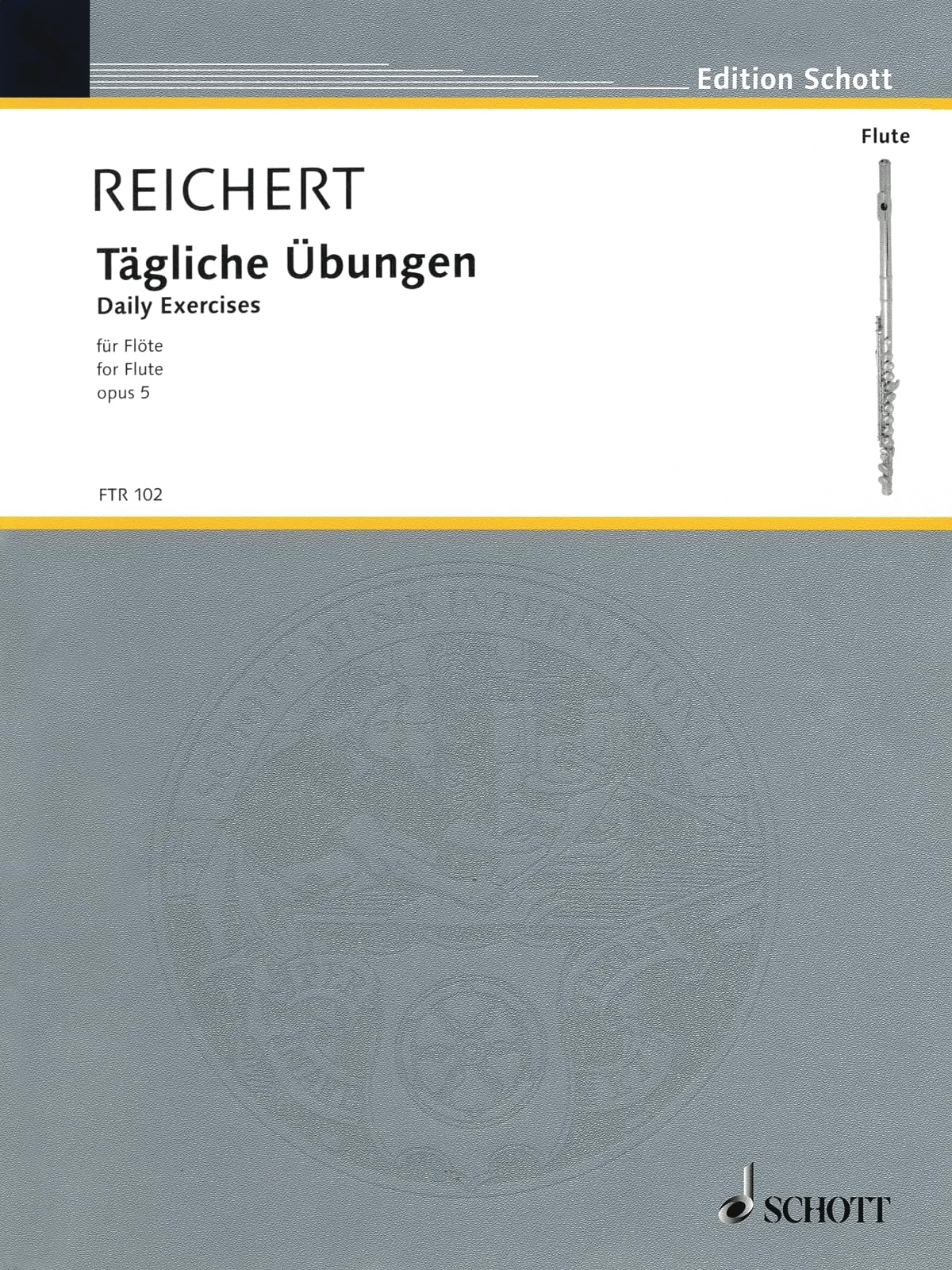 Daily Exercises for Flute, Op. 5: op. 5. flute.