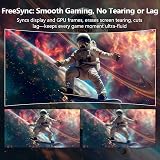 Z Edge 24 Inch Curved Gaming Monitor 200Hz 1ms MPRT FHD VA FreeSync view 6