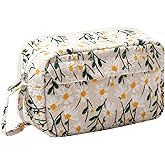 OZAOZ Big Capacity Pencil Case Pencil Pouch School Supplies Large Cute Pencil Box Pencil Bag for Teen Girls Boys Kids (B Embroidered flowers)