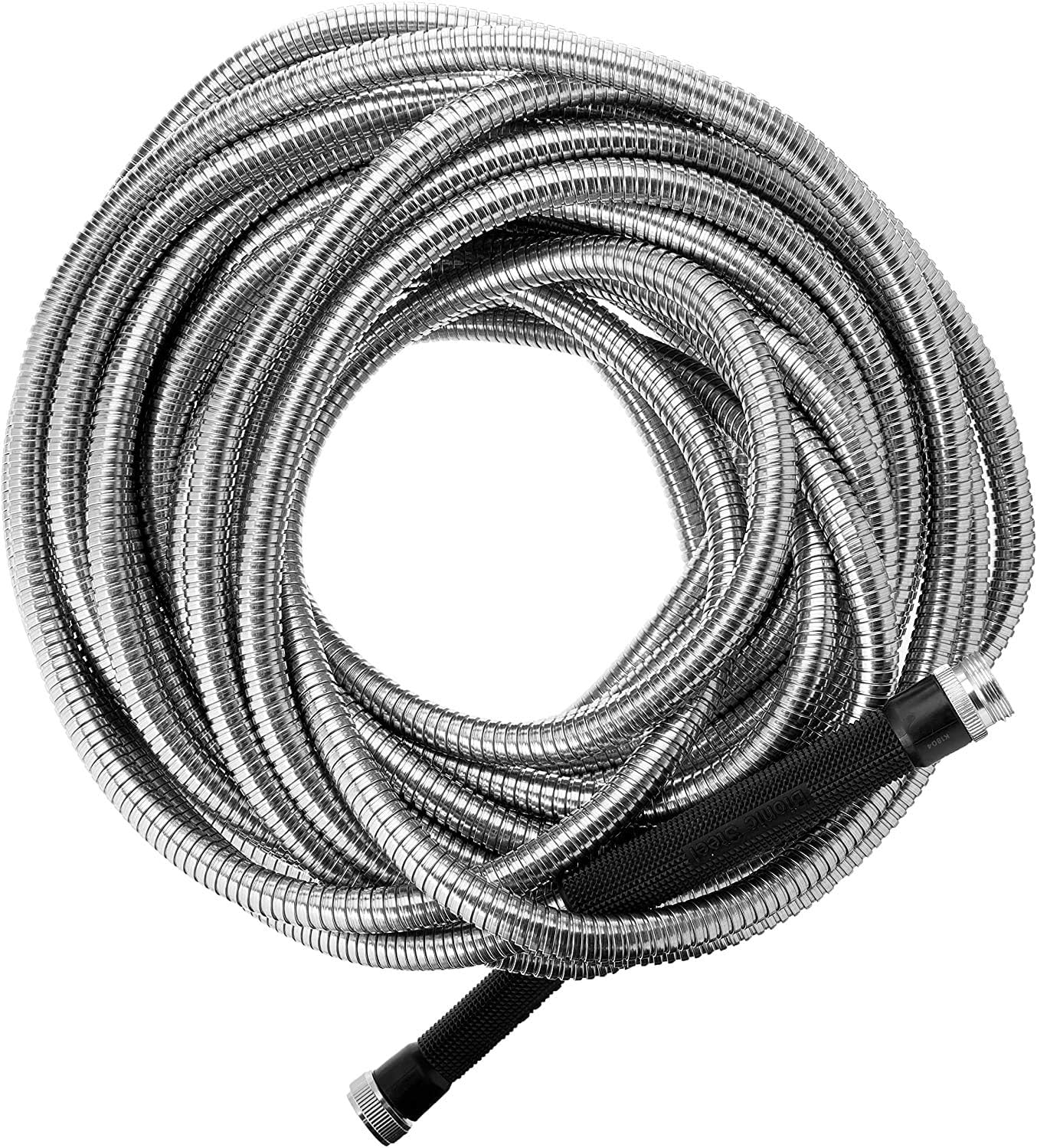 Bionic Steel 50 Foot Garden Hose 304 Stainless Steel Metal Water Hose – Super Tough & Flexible, Lightweight, Crush Resistant Aluminum Fittings, Kink & Tangle Free, Rust Proof, Easy to Use & Store : Garden & Outdoor
