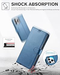 TUCCH Case for iPhone 13 Pro Max Wallet Case, RFID