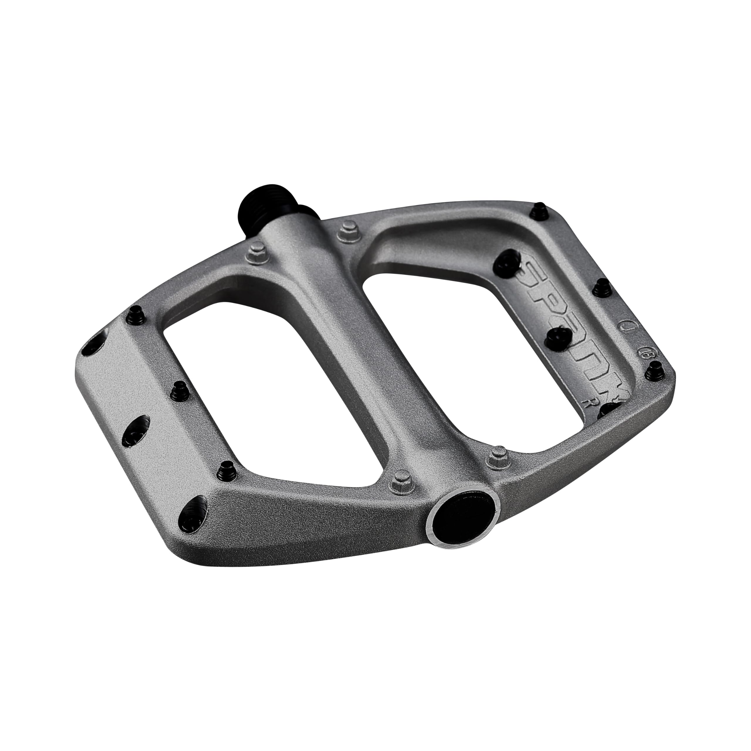 Spank Spoon DC Flat Pedals for Mountain Bike/E-Bike/Cycle Unisex Adult, Bronze