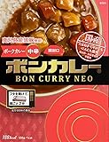 ボンカレーネオ 鹿児島産黒豚 ポークカレー 中辛 230g&times;5個