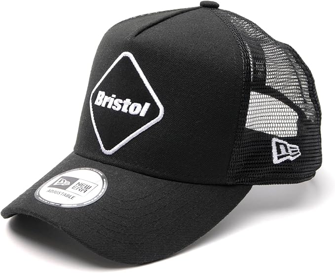 Amazon Sophnet ソフ F C Real Bristol ブリストル ニューエラコラボ 17ss 黒 Newera Emblem Mesh Cap エンブレム メッシュキャップ Black キャップ 通販