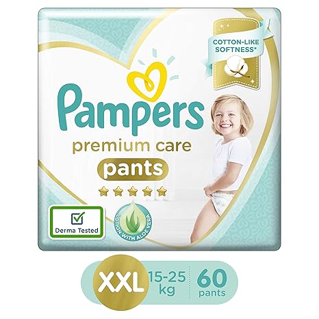 Pampers Premium Care Pants Diapers, XX-Large (60 Count)