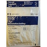 T.E.D. Stockings Thigh Open Toe Large Regular White - 3728LF