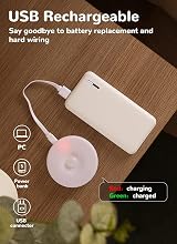 Homelist Puck Lights with Remote 6 Pack LED Rechargeable Motion Sensor view 8