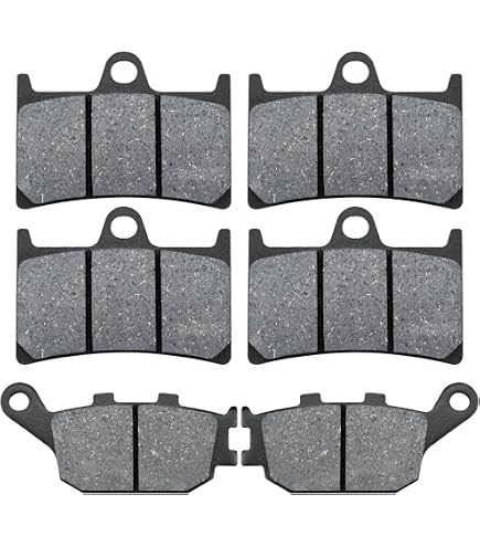 Road Passion Bremsbeläge Für Yamaha YZF-R1 (2004-2006) – Satz Vorne & Hinten, Semi-metallisch