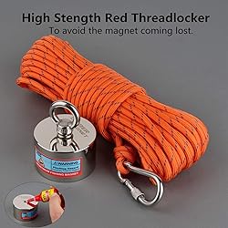 ULIBERMAGNET 900lbs Double Sided Fishing Magmet