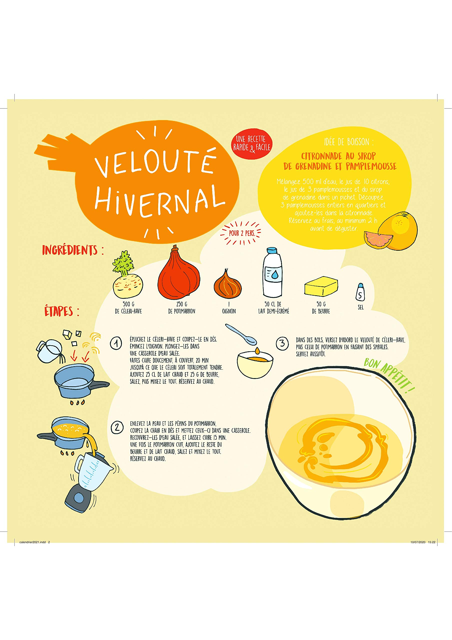 Le Calendrier 21 Des Fruits Et Legumes De Saison French Edition Pissenlit Claire Sophie Amazon Com Books