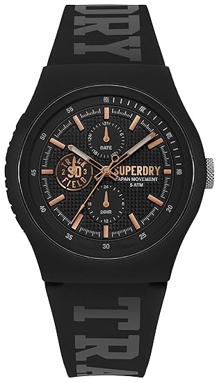 superdry track and field watch