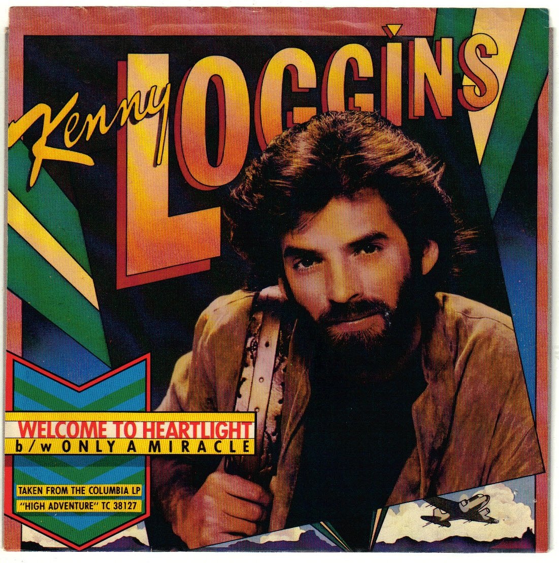 Kenny Loggins LOGGINS Kenny Welcome To Heartlight PICTURE SLEEVE 