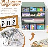 JOENCOST Desk Organizer with 9 Drawers 4 Tier Stackable Storage ABS view 5
