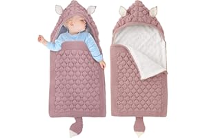 Opewod Baby Swaddle Blanket Wrap Soft Sleeping Bag for Newborn 0-6 Month Boys Girls