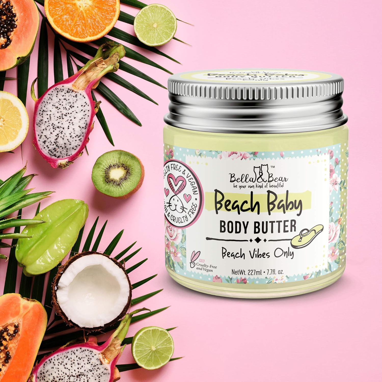 Bella and Bear Body Butter for Women - Shea Butter Body Cream 7oz : Beauty