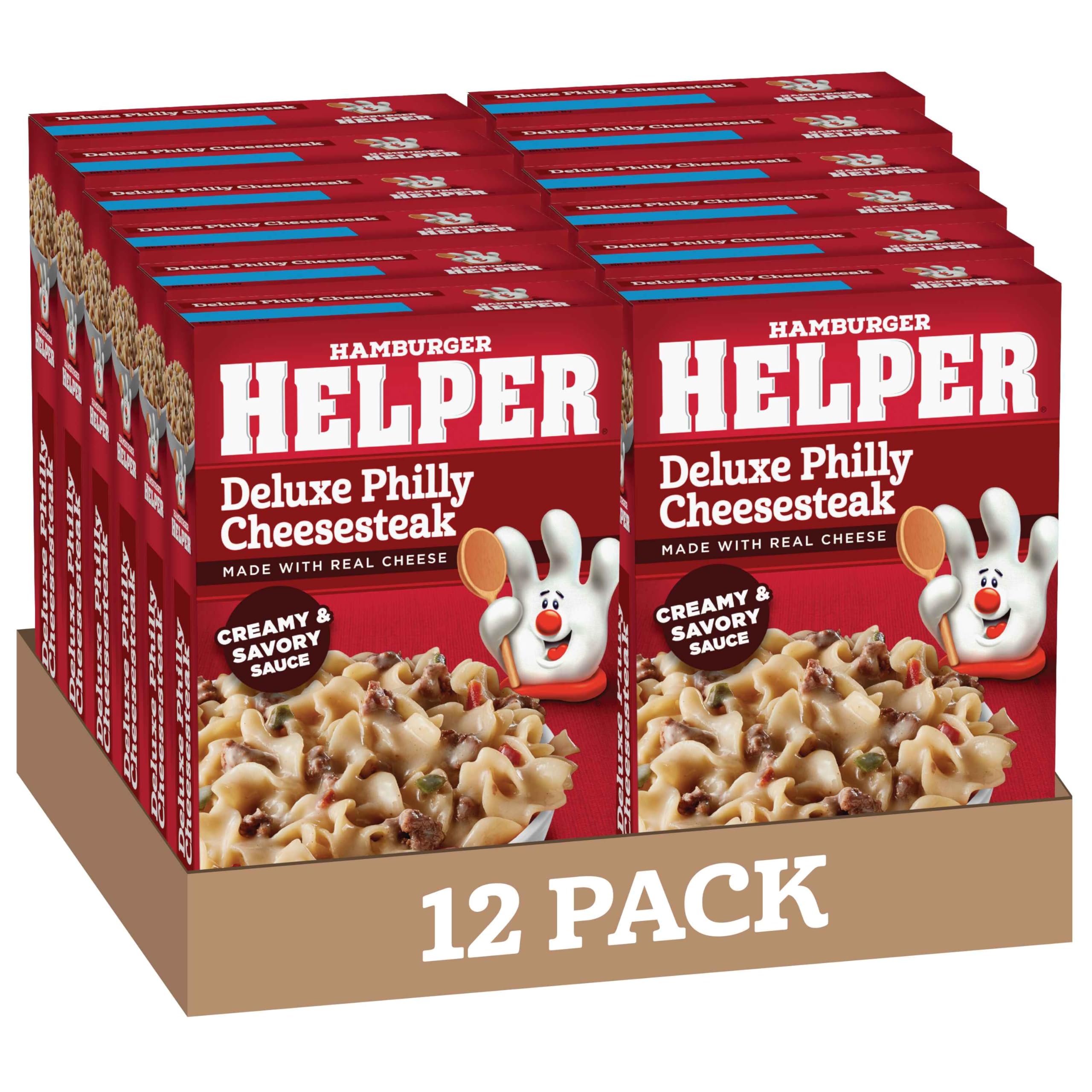 Hamburger Helper Deluxe Philly Cheesesteak, 4.8