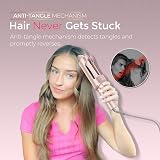 TYMO CurlPro Plus Automatic Curling Iron 32 mm Long Barrel Gold Blush UK view 6