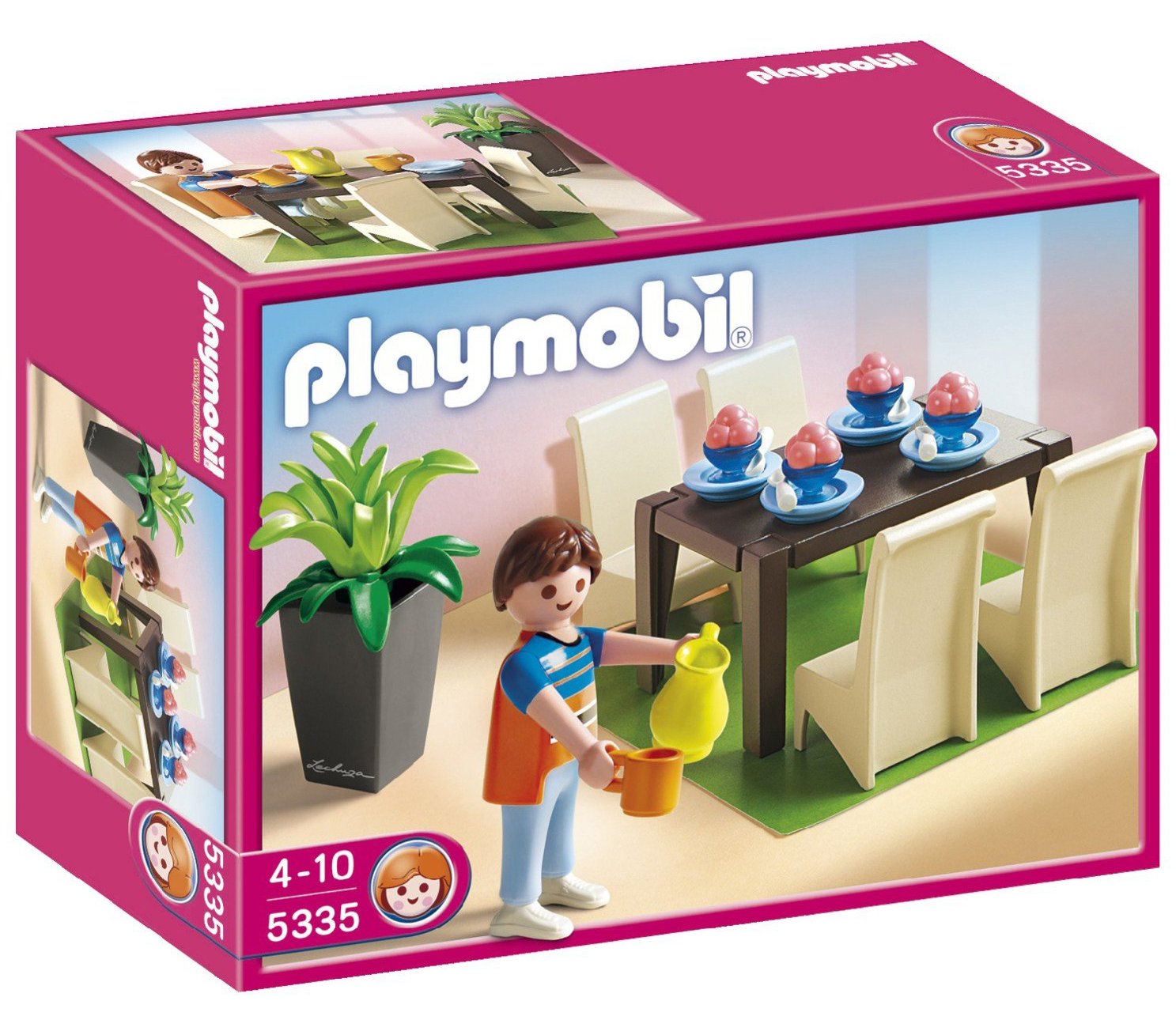 Playmobil 5335 Dollhouse Dining Room Amazon.co.uk Toys & Games