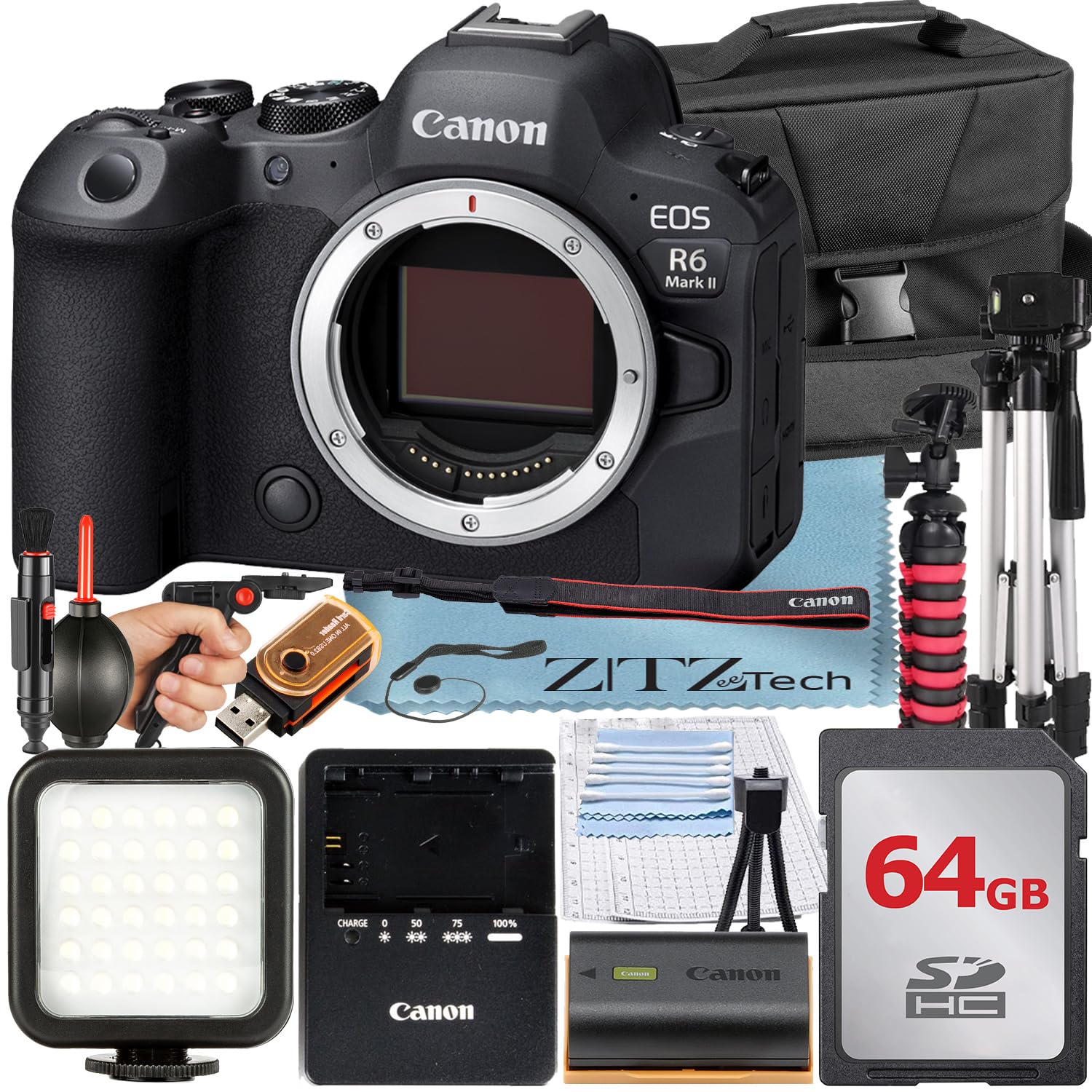 Canon EOS R6 Mark II Mirrorless Camera