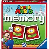 Ravensburger - Memory Super Mario, Board Game, Memory Game for Children 3 Years or Older, 48 Cards, 2 to 6 Players, Italian Version