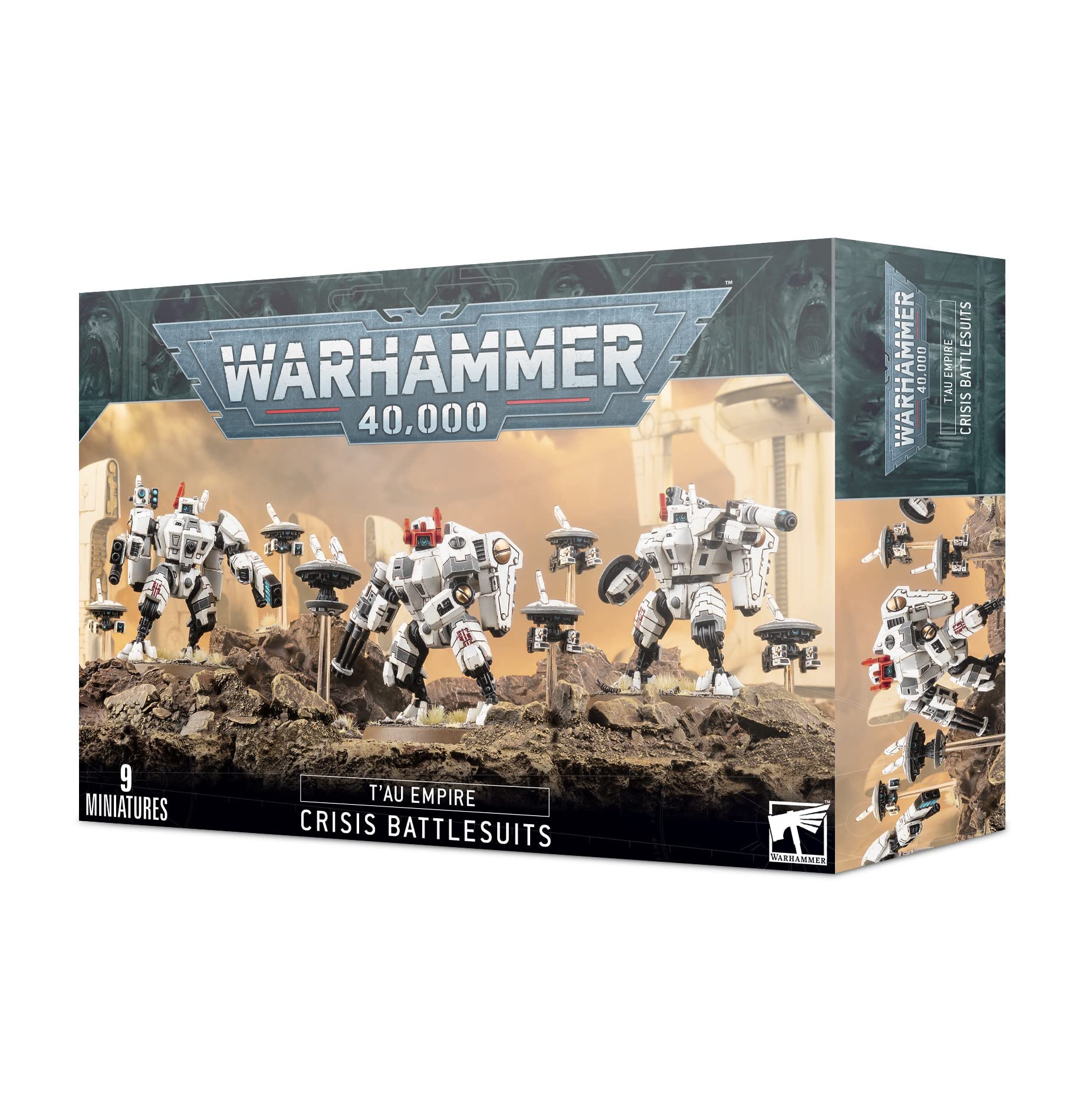 Games Workshop Warhammer+40k+-+Tau+XV8+Crisis+Battlesuit+Team