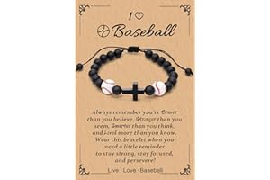PLEITUUIY Gifts for Teen, Basketball Soccer Baseball Bracelet Gifts, Players Team Son Grandson Nephew Friend, Graduation Birthday Gifts for Teen