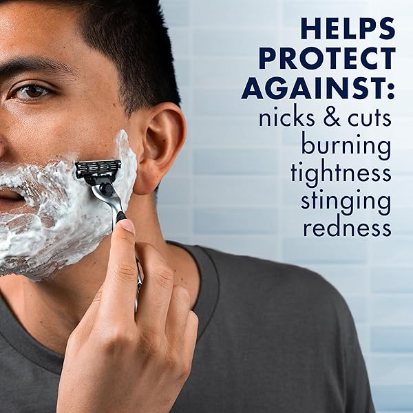 GILLETTE SERIES 3X ACTION SHAVE GEL, SENSITIVE TWIN PACK, 7 OZ (PACK OF 2)