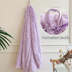 LIFEREVO Fluffy Faux Fur Bean Bag Chair Cover