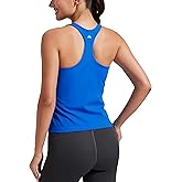 Pioneer Camp Workout Tank Tops for Women with Build-in Bra Racerback Sleeveless Gym Tennis Pickleball